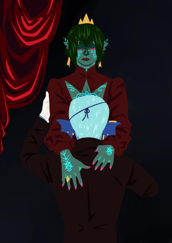 Dec 2024 Macbeth Poster Inspired Evil Tiff